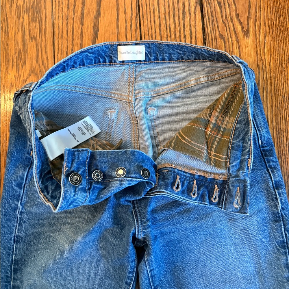 Favorite Daughter Morgan High-rise Shortie petite Jeans - Picture 10 of 16